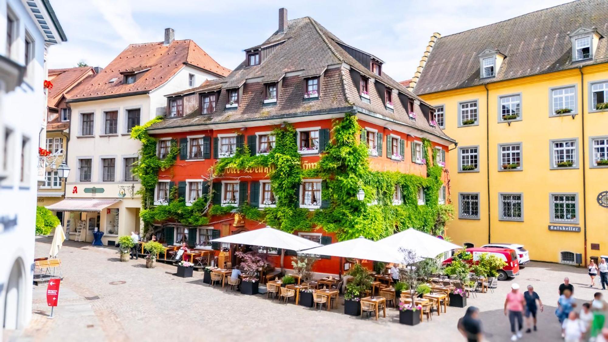 Hotel Loewen-Weinstube Meersburg Exteriör bild